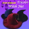 Star Pendant Witch Hat Wizard Hat Witch Hat Makeup Stage Party Dress Up Party For Performance