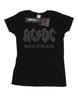 Womens/Ladies Back In Black Boyfriend Fit Cotton T-Shirt