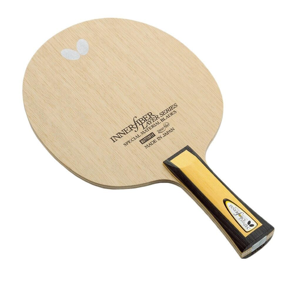 Butterfly Ракетка для настольного тенниса хватка shakehand Innerforce Layer ZLC FL 36681 Ракетка 157 x 150 Рукоятка 100 x 24 x 34 Основание мм Размер мм; Размер мм; Толщина 5.7