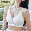 Большое нижнее белье для женщин Дышащее без косточек С поддержкой груди Предотвращающее провисание Тонкий бюстгальтер пуш-ап