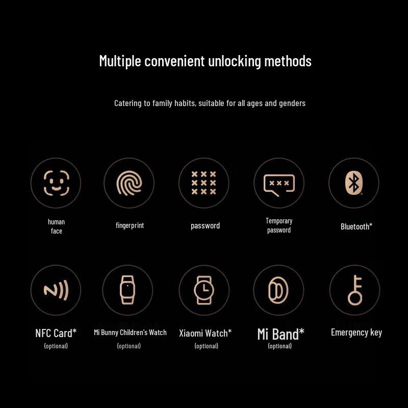 Xiaomi Smart Door Lock M20 Pro with 3D Face Recognition