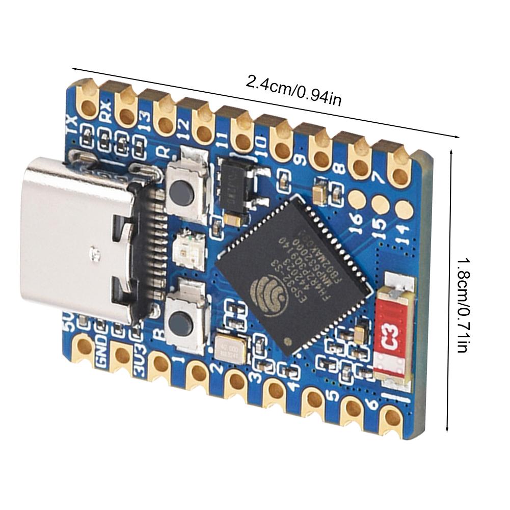 ESP32-C3-Zero ESP32-S3-Zero Мини-плата для разработки ESP32-C3FN4 Одноядерный/ESP32-S3FH4R2 Двухъядерный Поддержка 2,4 ГГц Wi-Fi и BT 5