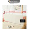 Чехол для изголовья кровати Full Queen Cal King Stretch Soft Bed Headboard Slipcover Stretch Solid Color Purproof Protector Cover Washable for Bed Bedroom Decor