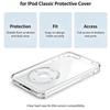 Полностью Защитный Кристально Прозрачный PC Чехол-Крышка для iPod Classic 6-го 120GB 80GB 160GB /для IPC 5-го 30GB 60GB/ 7-го Coque FundasХороший продукт