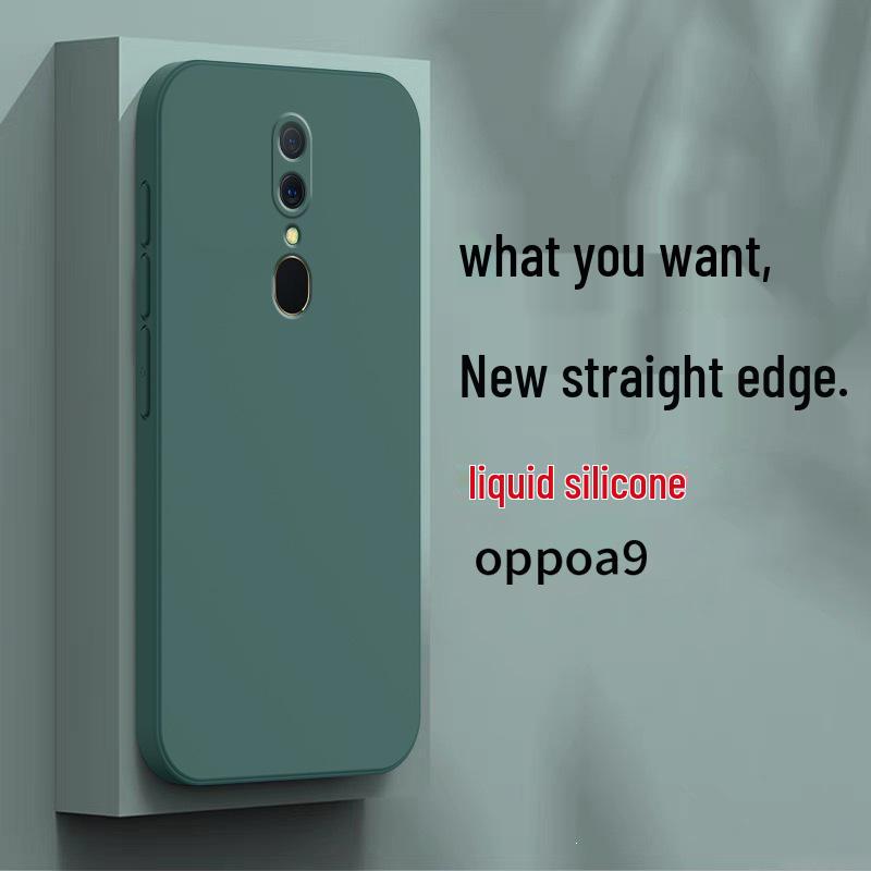 Совместимый чехол из мягкого силикона для Oppo A9/Vivo A, Новый чехол Oppo PCAM10 с прямым краем