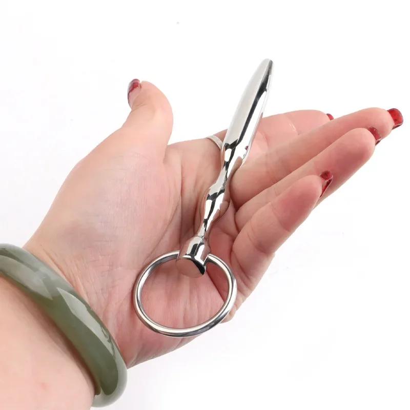 Стержень для конского глаза из цинкового сплава, металлическая игла для уретры, пробка для расширения уретры, раб, фетиш, пара, мужчина, гей, мастурбация, секс-игрушки для взрослых