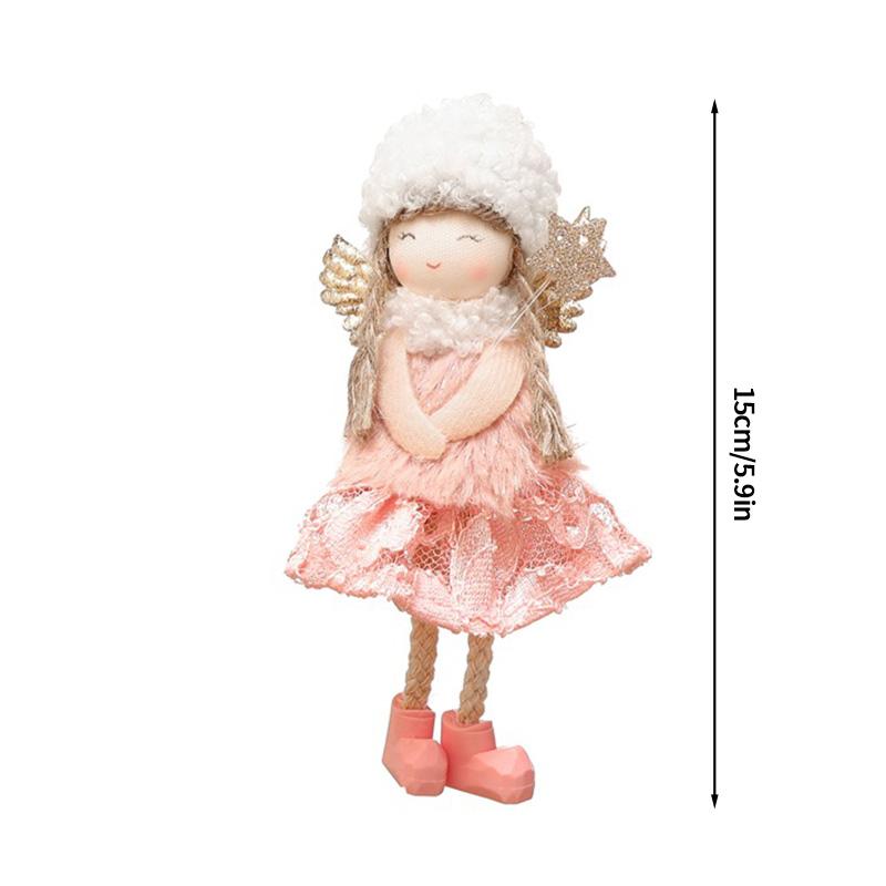 Рождественские украшения Подвесные рождественские девушки Балет Ангел Кукла Украшение Рождественские украшения Украшения для дома Фестиваль Детские подарки