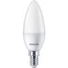 Lampe Bougie Standard LED - PHILIPS - E14 - 5W - Blanc Chaud - Durée De Vie 30000h