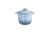 Le Creuset литой эмалированный горшок кокотница каждые 18 Coastal Blue Gas IH духовка совместима свадебный подарок годовщина свадебный подарок подарок на праздник