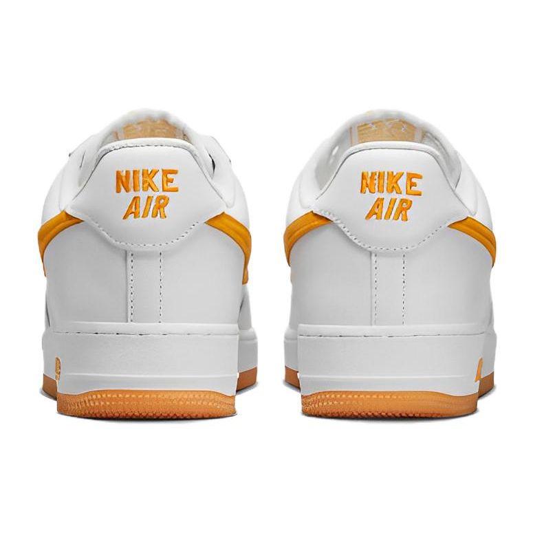 Nike Air Force 1 Low Retro QS Белый Университетский Золотой Желтая Жвачка FD7039-100