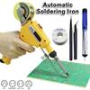 Профессиональный ручной электрический паяльник 110 В/220 В, автоматически отправляющий оловянный пистолет, паяльная станция, инструмент для ремонта сварки, сварочный пистолет/паяльная ручка