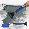 For Refer To Description Snow Shovel For Car High Strength Anti-Cracking Snow Shovels Ergonomic Handle Long-Lasting Snow Brush