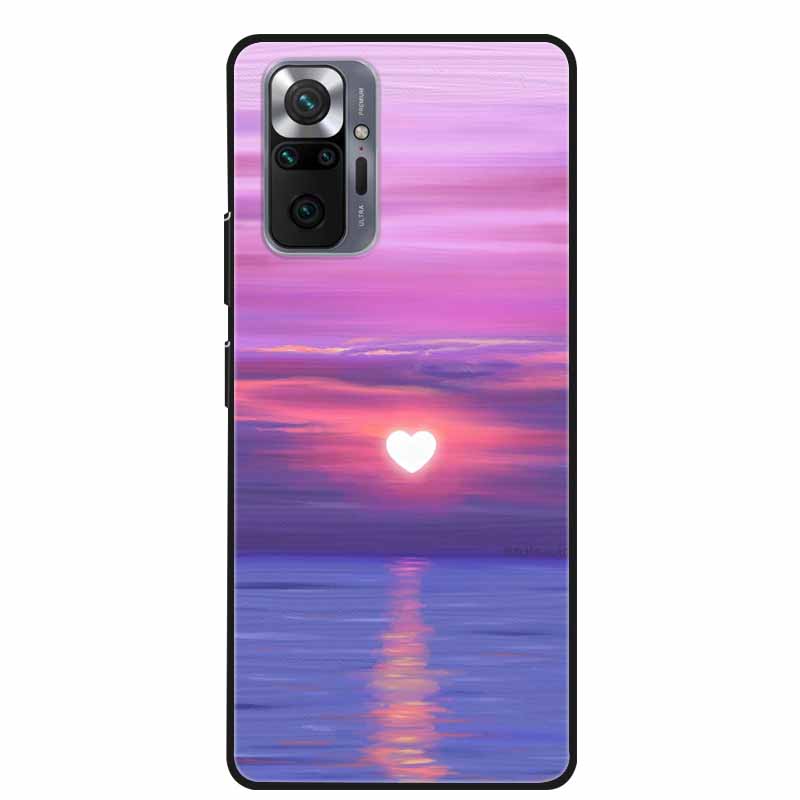 Чехол для Xiaomi Redmi Note 10 Pro Модный Мягкий Силиконовый Чехол для Телефона для Redmi Note10 Pro Max Coque M2101K6G Бампер Крутой Funda