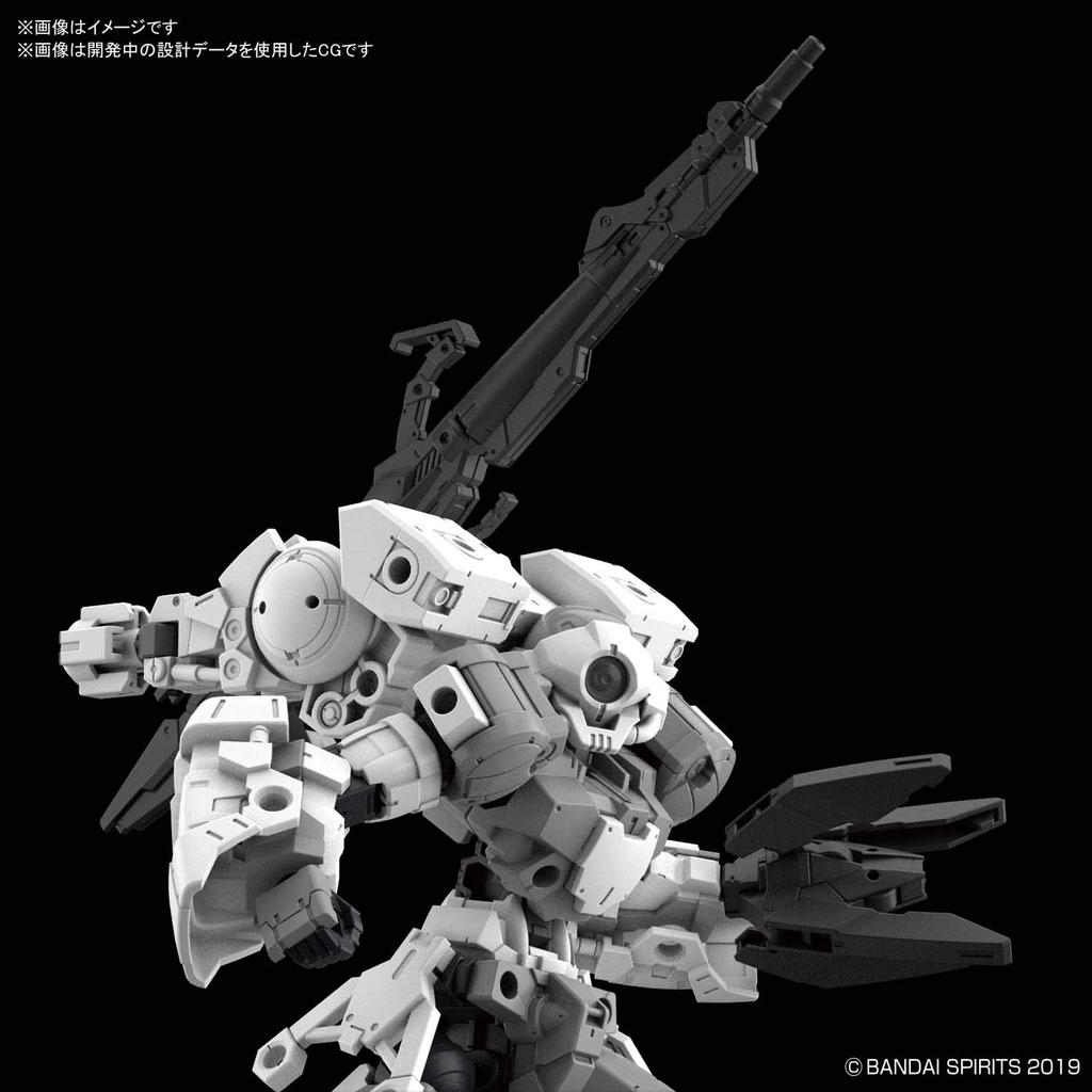 BANDAI SPIRITS 30MM bEXM-15 Портанова (Спецификация пространства) [Серый] Пластиковая модель в масштабе 1/144 с цветовой кодировкой
