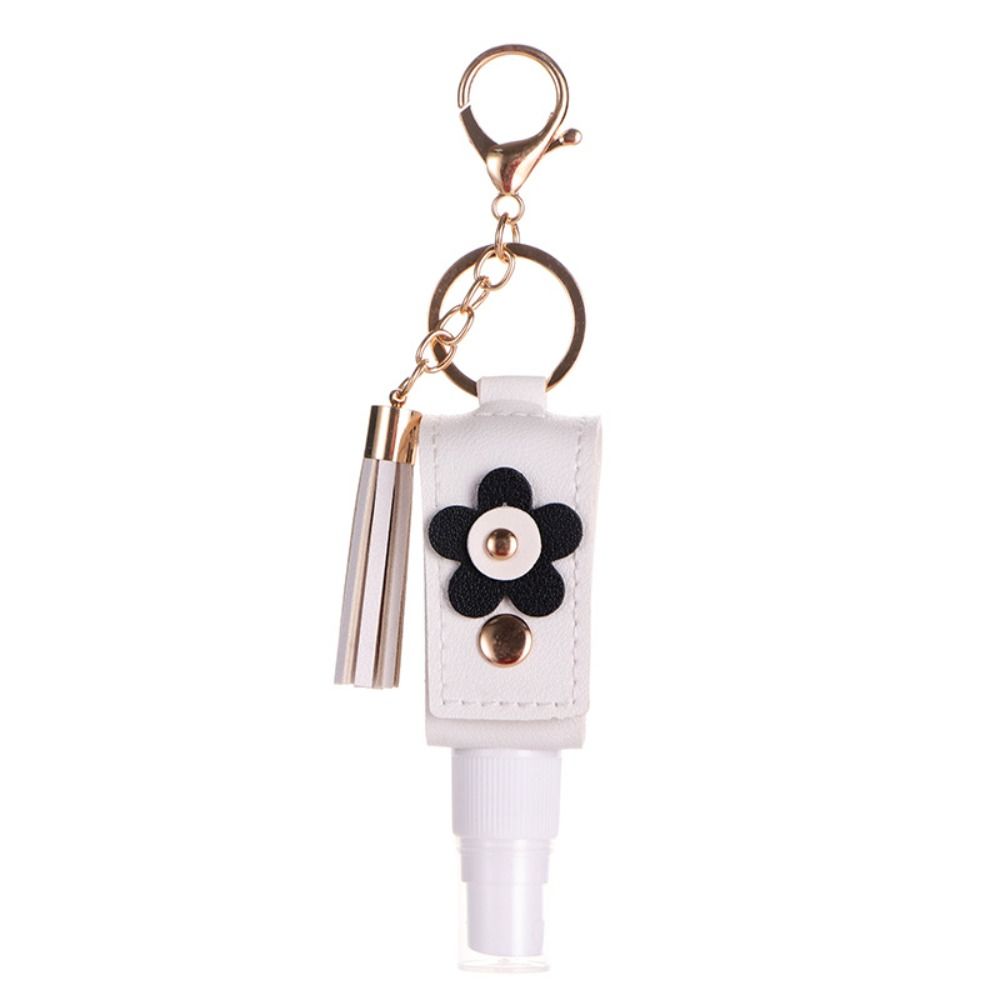 30 ML Refillable Bottle Spray Bottle Atomizer Cosmetic Container with Keychain Holder with Bottle Cover Hand Sanitizer Bottle