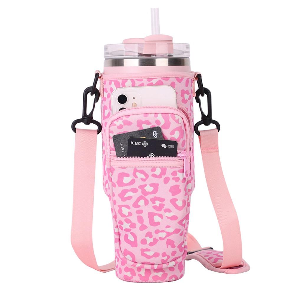 Плечевой ремень Чехол для стакана Регулируемые сумки для стаканов для воды Подсумок-держатель для бутылки для воды для стакана Stanley 40 унций