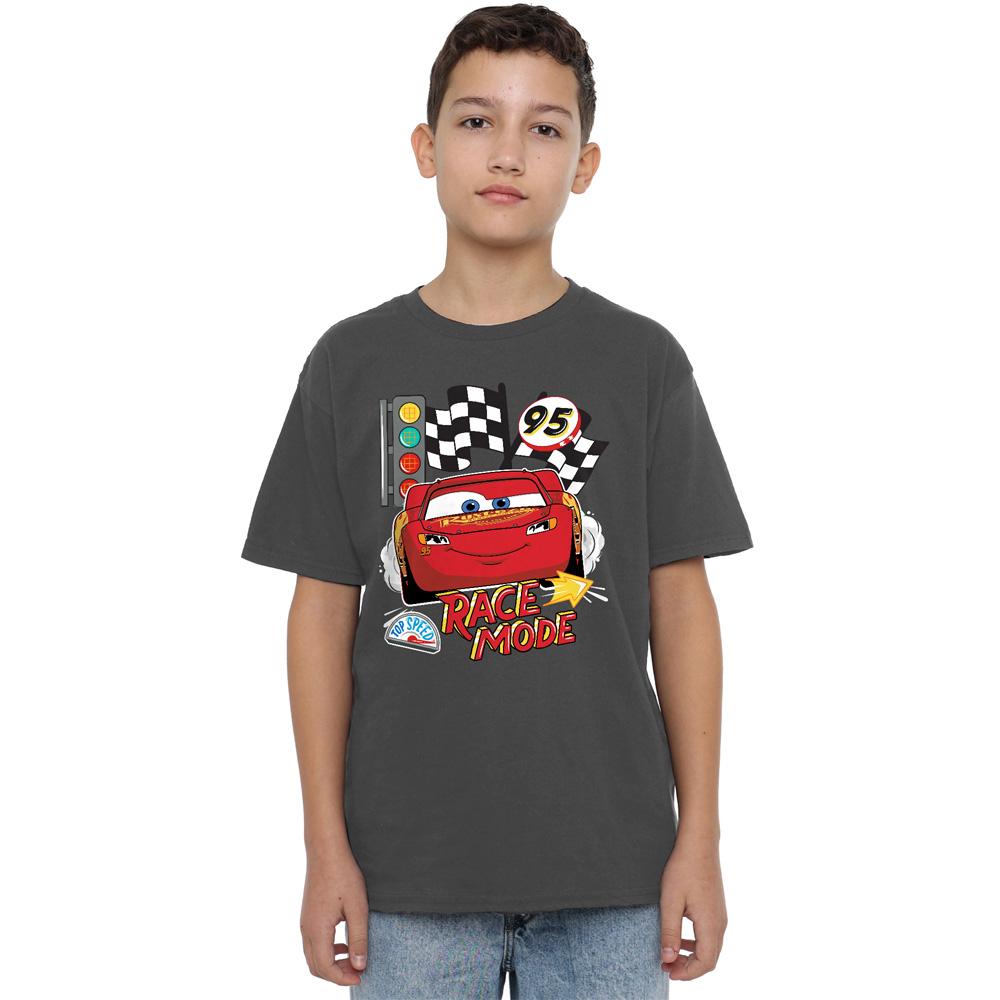 Cars Childrens/Kids Race Mode T-Shirt