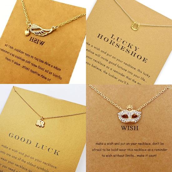 Женщины Любовь Сердце Звезда Слон Подвеска Колье Очарование Ювелирные Изделия Ожерелье