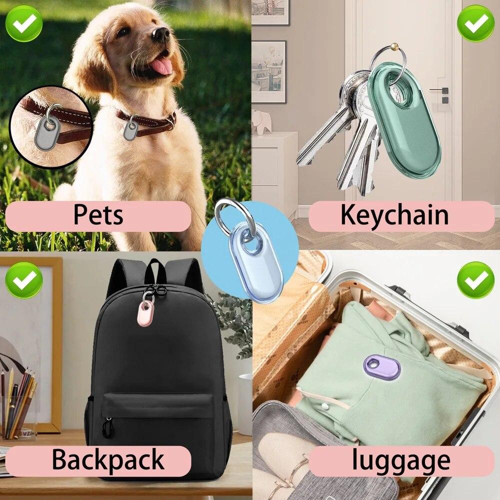 Чехол для Samsung Galaxy SmartTag 2, защитный чехол, прозрачный чехол из ТПУ для Galaxy Smart Tag 2, защитный чехол, водонепроницаемые аксессуары