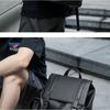 Backpack Men's Backpack Large Capacity Business Computer Bag Leather Fashion High School Student Bag