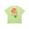 Embroidered Logo Print Sports Crew Neck T-Shirt Men Tops Green DA0990-383