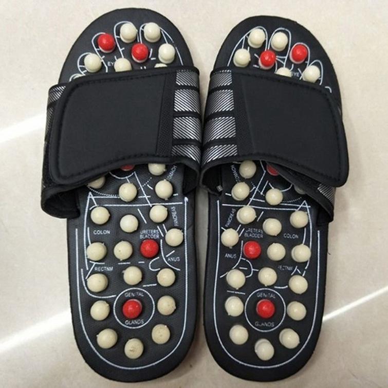 Spin Round Point Massage Acupuncture Slippers Sandals Slippers Acupressure Foot Health Massage Shoes