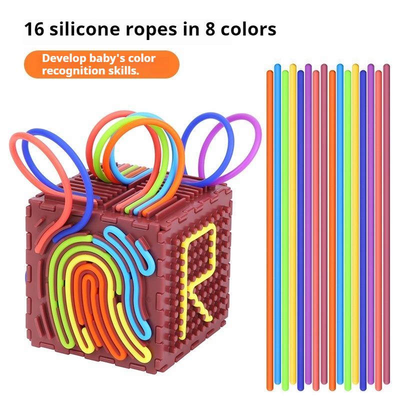 Силиконовая декомпрессионная доска Детская развивающая головоломка тактильная игрушка Декомпрессионная игрушка