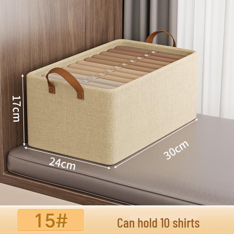7-Piece Steel Frame Fabric Wardrobe Organizer Set