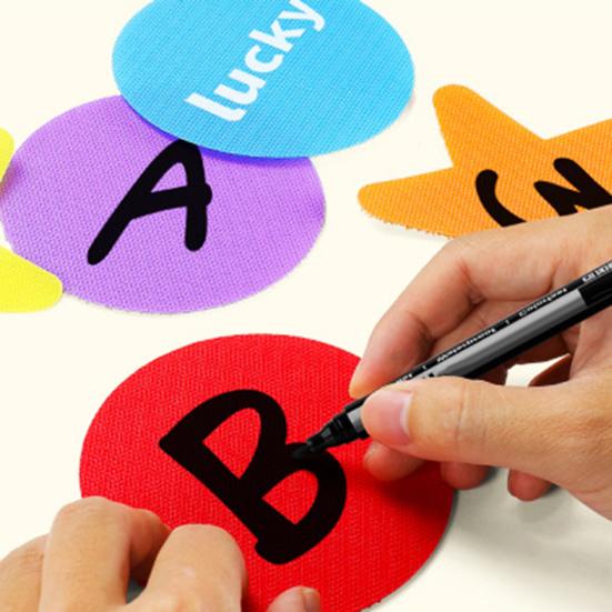 36 шт., круглый стикер для ковров, нескользящая крепежная лента, детский сад, класс, детский образовательный красочный напольный коврик в горошек