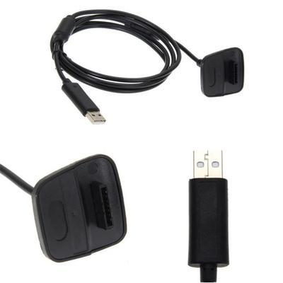 USB-кабель для зарядки - Microsoft - Xbox 360 - 1,8 м - Черный - Беспроводной аксессуар