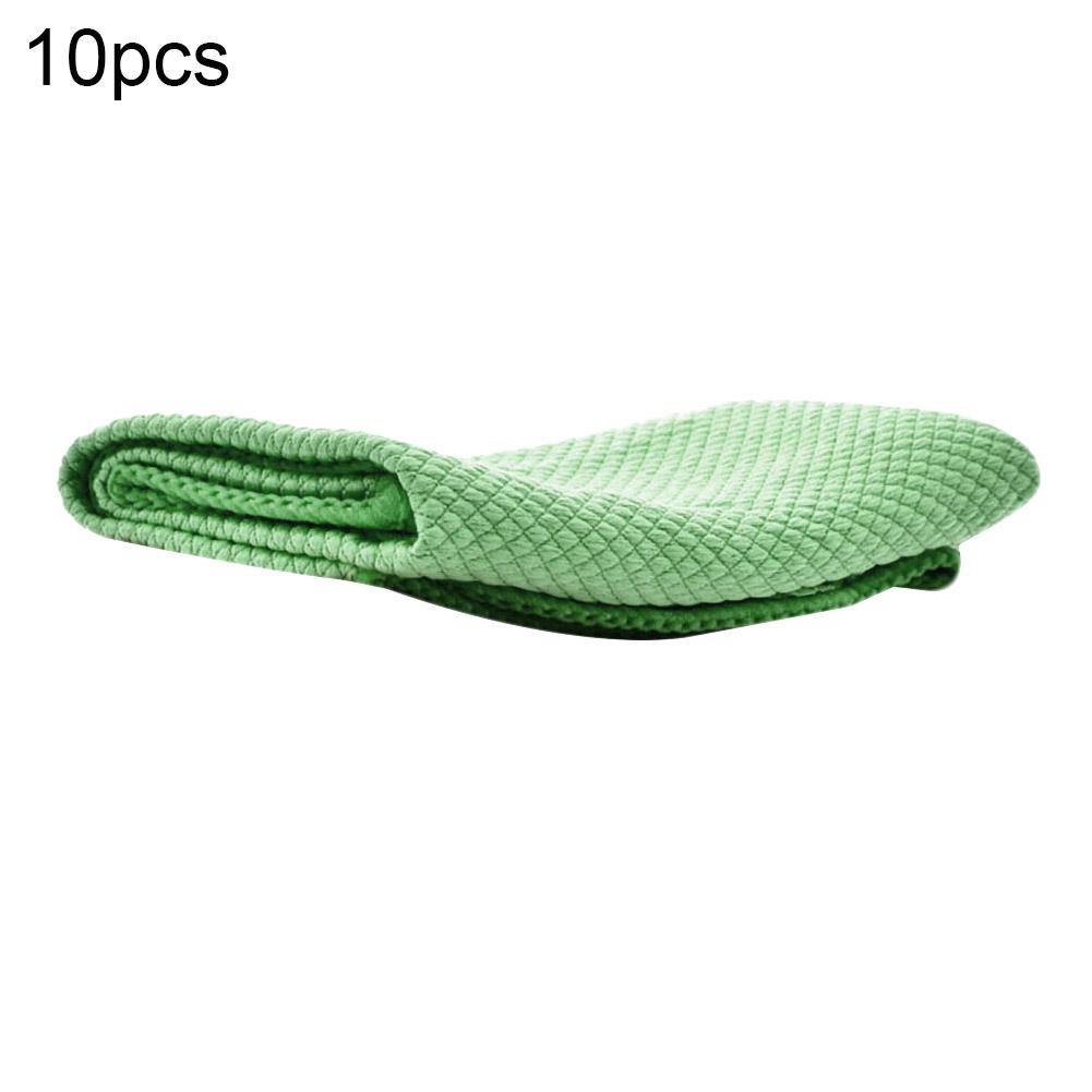 10 шт., домашняя кухня, мягкая ткань для очистки от пыли, посуда, тряпка для мытья автомобиля, полотенце