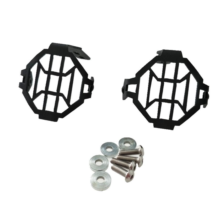 2 шт. Черные алюминиевые крышки противотуманных фар для мотоцикла/квадроцикла для BMW R1200GS F800GS ADV