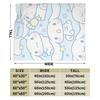 Kawaii Cinnamoroll Fleece Blanket Sanrio Cute Cartoon Dog  Vintage Throw Blanket for Home Hotel Sofa  200x150cm Rug Piece