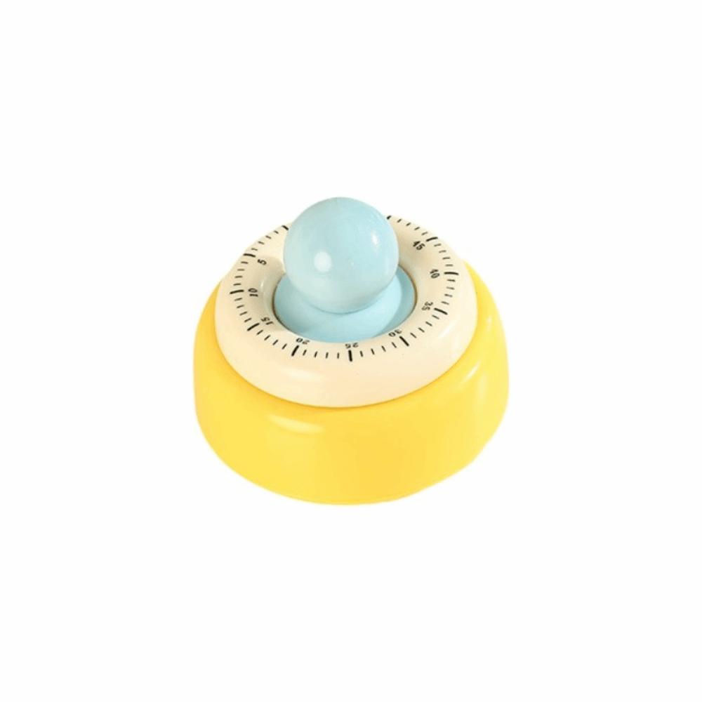 Self Discipline Magnetic Mechanical Timer Round Visual Countdown Timer Exercise