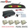 FirstSafe Car Parking Sensor Kit LED Display With 22mm 4 Sensors Radar Detector System Universal All Car