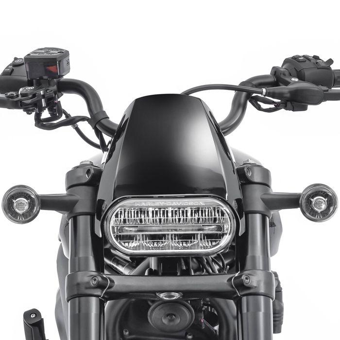 Masque de phare avant pour Harley Davidson Sportster S 1250 21-25 noir