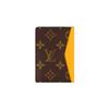 Louis Vuitton Monogram Macassar Coated Canvas Wallet Men wallet Brown Yellow M82955