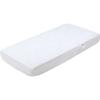 Protège matelas bébé imperméable éponge Bamboo sans traitement 60x120 cm - Blanc - P'tit Lit