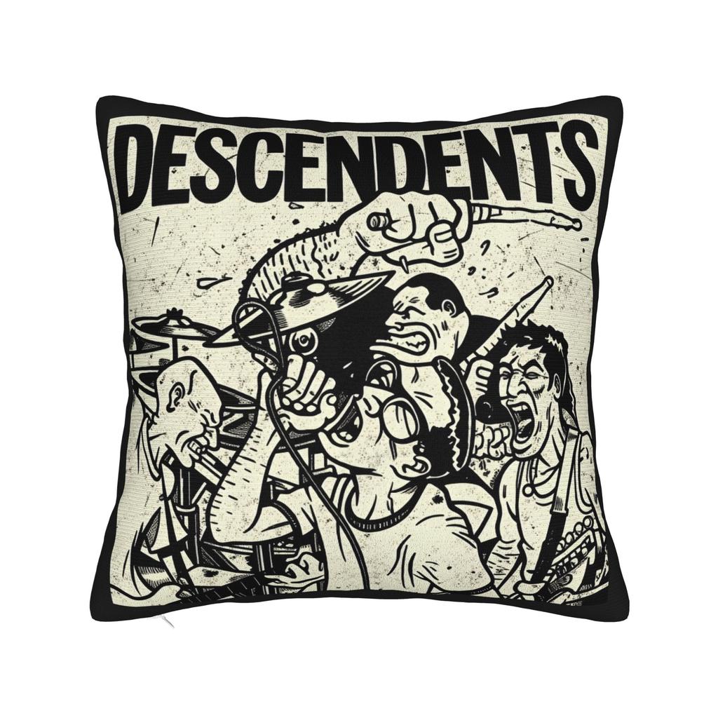 Descendents Milo Goes To College Pillow Case Square Pillow Cover For Living Room Sofa Funny Pillowcases