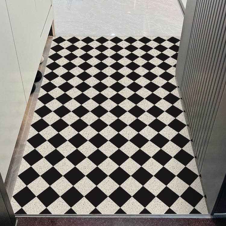 Door Floor Mats For Home Use, High-End Door Dirt-Resistant And Easy To Take Care Of, Non-Slip Foot Mats, Door Entrance Dust Removal Carpet