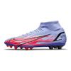 Nike Кроссовки унисекс Kylian Mbappé x Mercurial Superfly 8 Academy AG Flames Purple Light-Thistle Indigo-Burst DJ3984-506