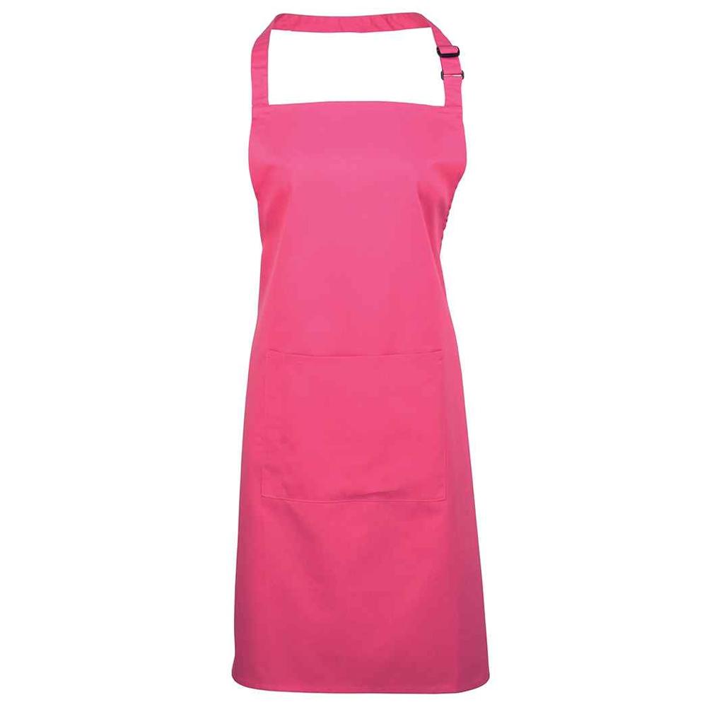 Premier Unisex Adult Colours Collection Pocket Bib Apron