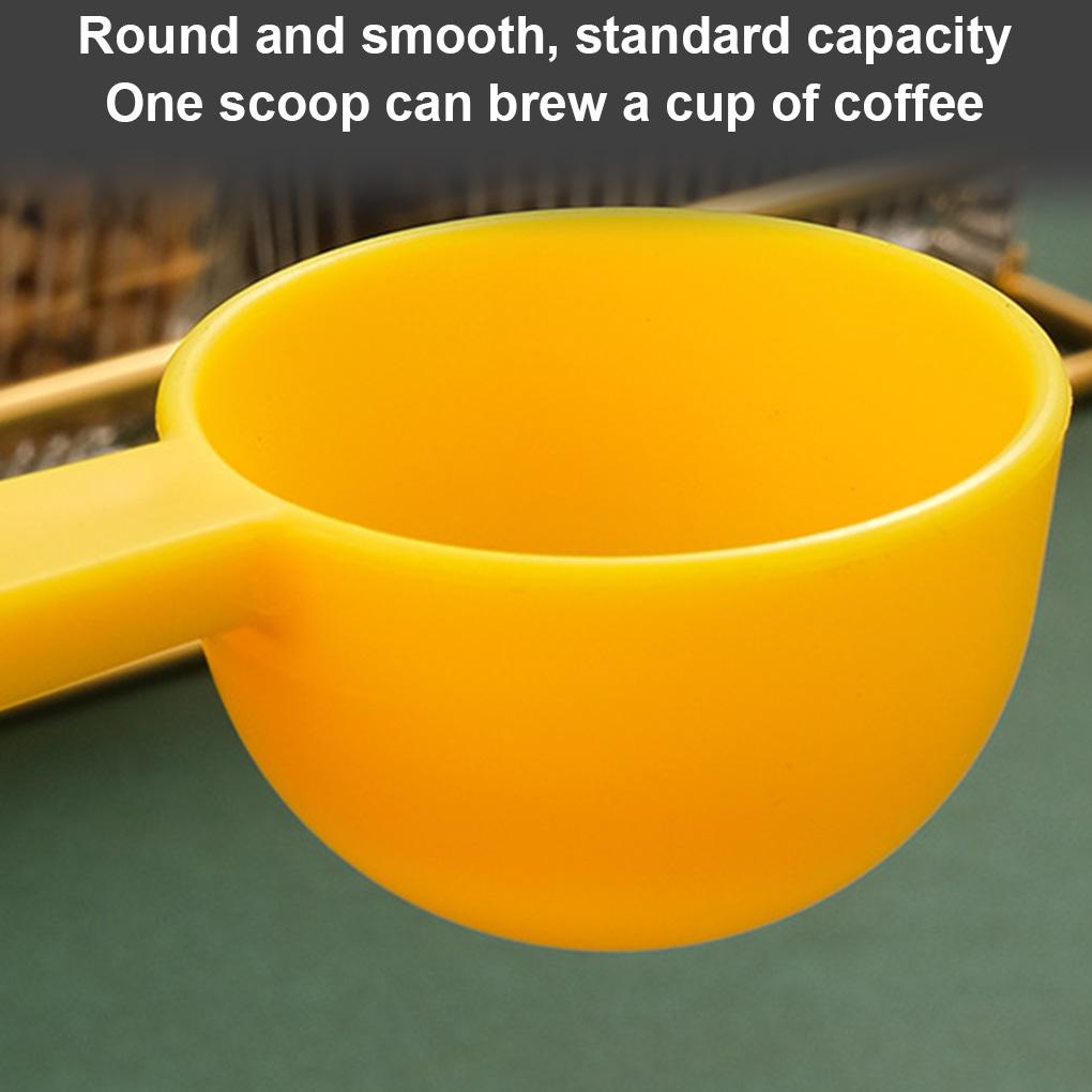 Упаковка из 4 кофейных ложек с зажимом, портативная с длинной ручкой, мерные ложки, герметичные пакеты, ложки, канцелярские принадлежности для чая, сухого молока