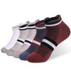 5 пар носков из чистого хлопка, мужские носки для спорта и отдыха на весну и лето, впитывающие пот, дезодорирующие и дышащие носки для бега