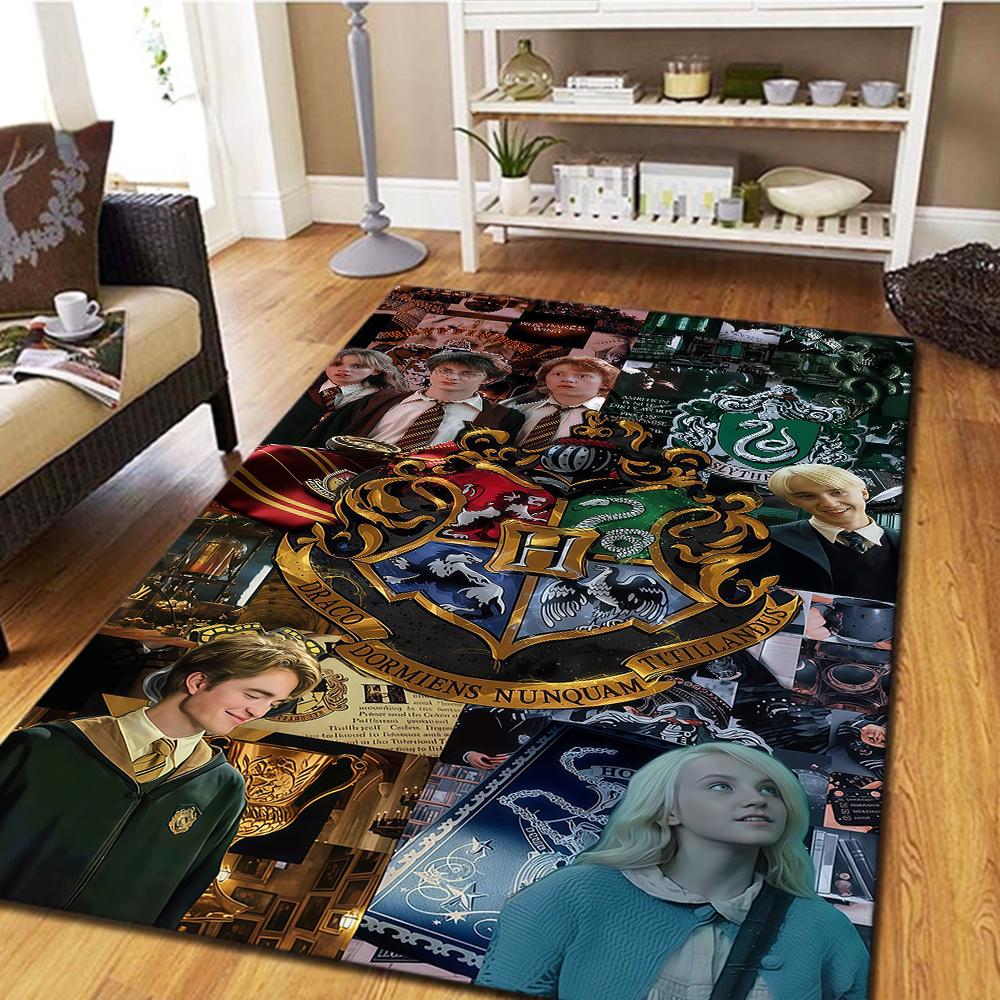 Harry Potter Bedroom Carpet, Digital Printing Floor Rug, Home Decor Movie Mat, Living Room Play Mat -HYQ17