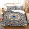 Luxury Queen Size Duvet Cover Pillowcases Bohemia Comforter Bedding Sets Mandala 228X228Cm 200X200 Bed Cover Set Ropa De Cama