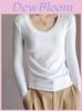 Moisturewicking Modale Long Sleeve T Shirt For Women With Slim Fit Comfort For Autumn Casual Wear