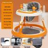 Multifunctional Baby Walker: Anti-Rollover, Anti-O-Leg, Sit-and-Push Learning Trolley