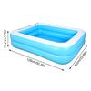 Надувной бассейн Детский игровой бассейн Плавательный бассейн Детский надувной бассейн Детский игровой бассейн ПВХ Бассейн для игр на открытом воздухе Плавательный бассейн