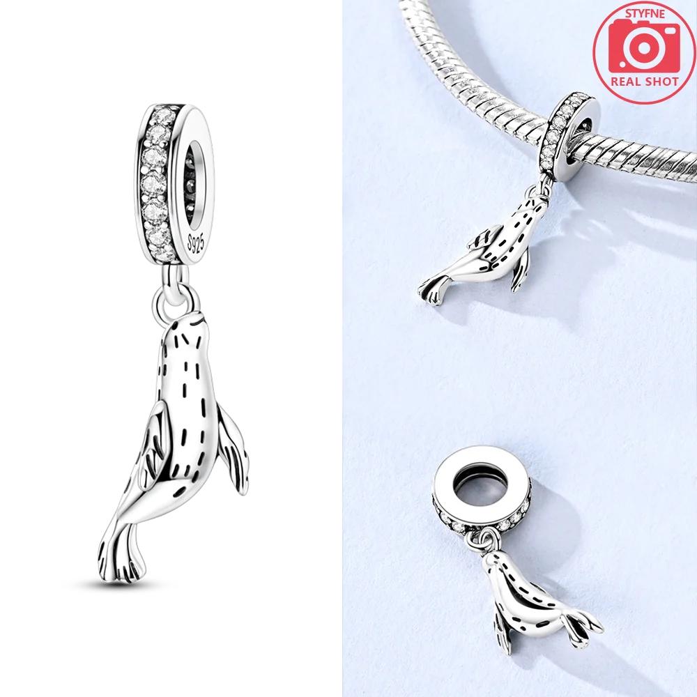 Мечтательный Оригинальный Медный Кулон Белка Осенний День Ежик Бабочка Кошка Бусины Подходят Женскому Браслету Изысканный Подарок Ювелирные Изделия Женщинам